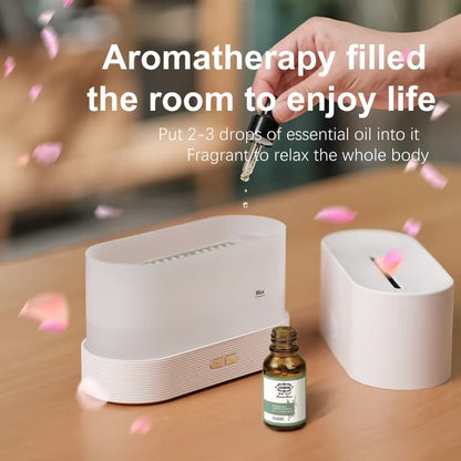 Flame Fire Humidifier Aromatherapy Diffuser