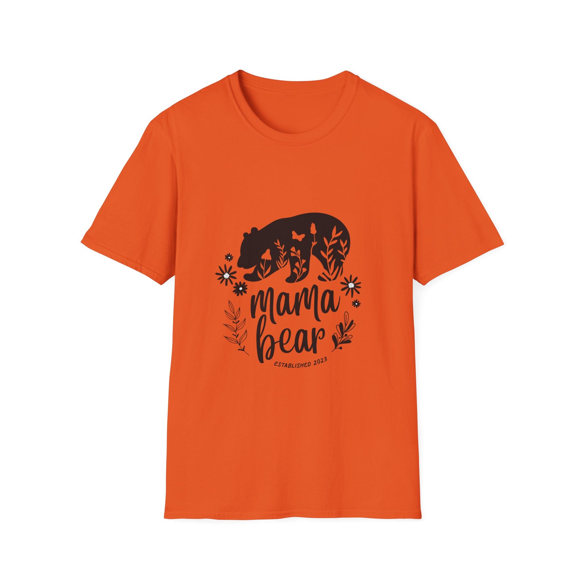 Mama Bear Design Soft-Style T-Shirt - Blissful Haven Outlet