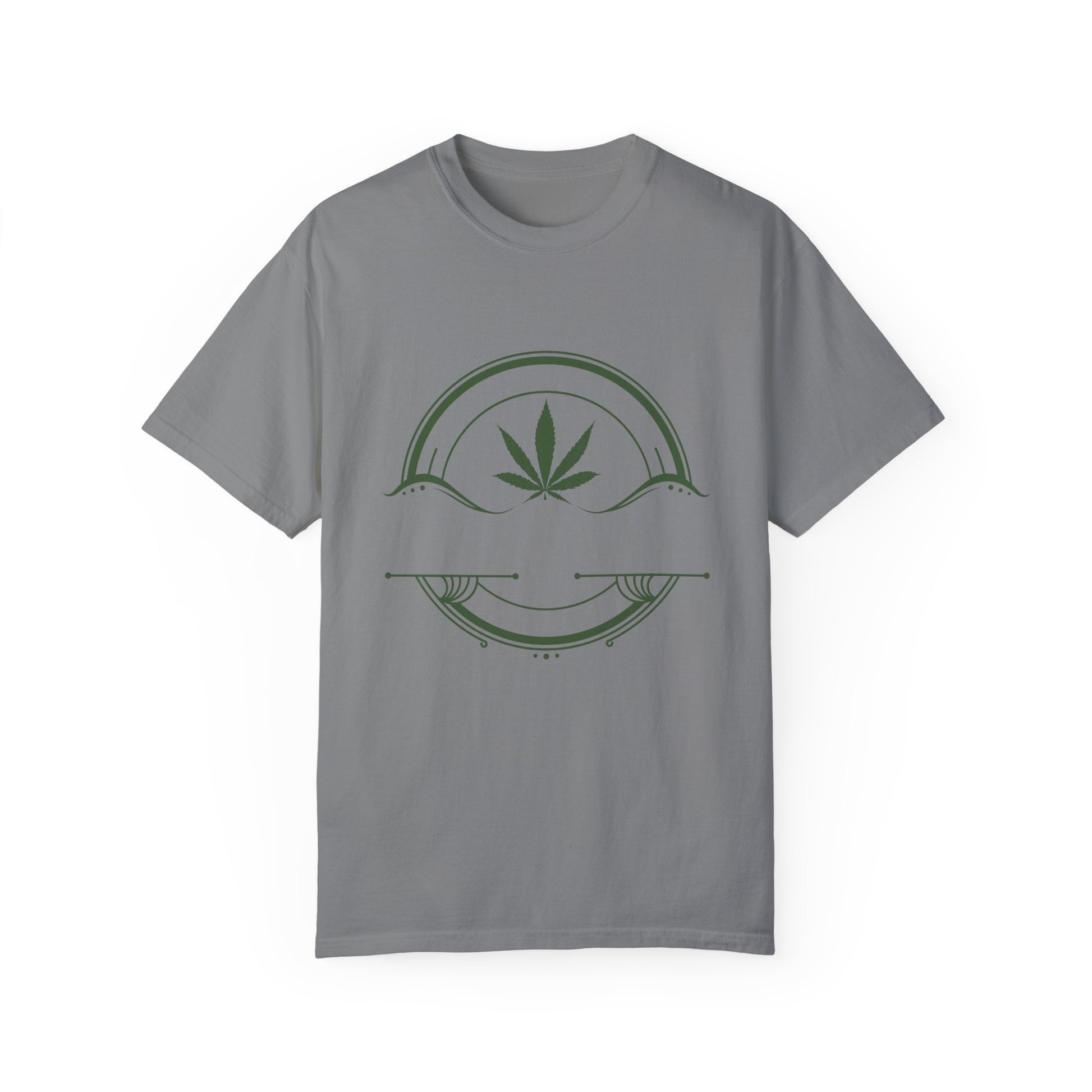 Leafy Vibes Garment-Dyed Tee - Blissful Haven Outlet