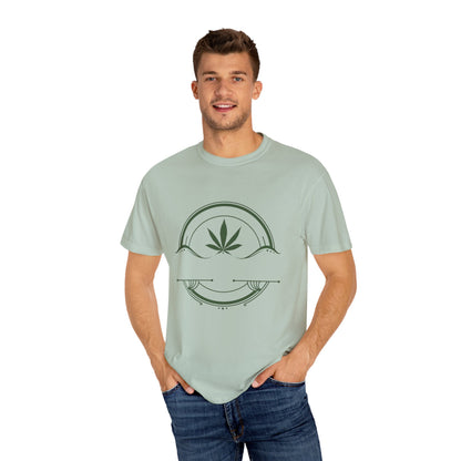 Leafy Vibes Garment-Dyed Tee - Blissful Haven Outlet