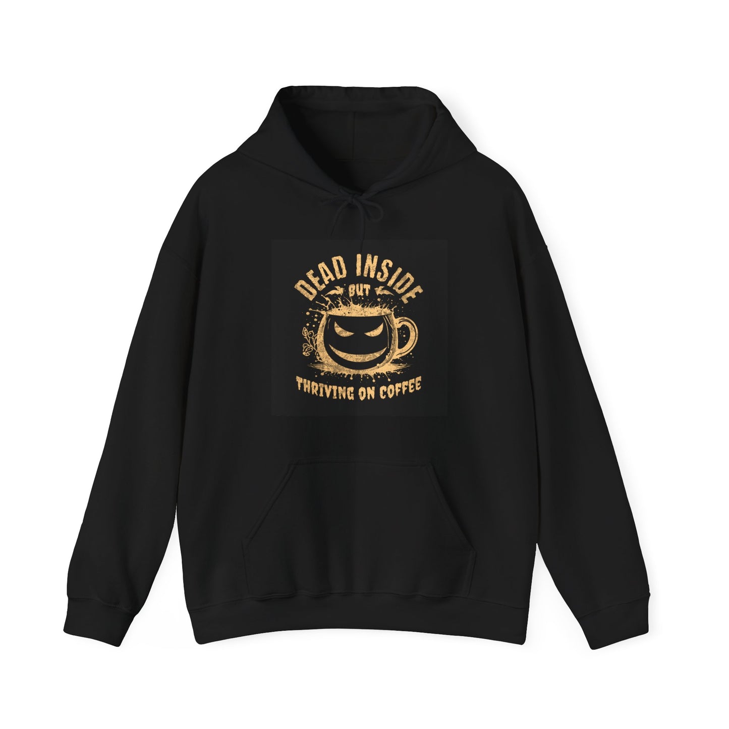 Boo & Brew: Halloween Coffee Lover's Unisex Hoodie - Blissful Haven Outlet