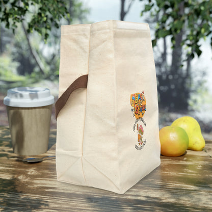 Back to School Canvas Lunch Bag With Strap