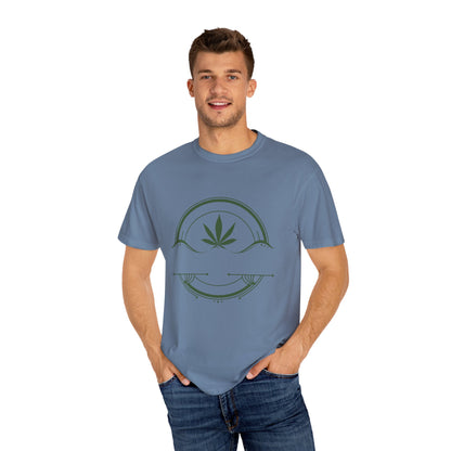 Leafy Vibes Garment-Dyed Tee - Blissful Haven Outlet