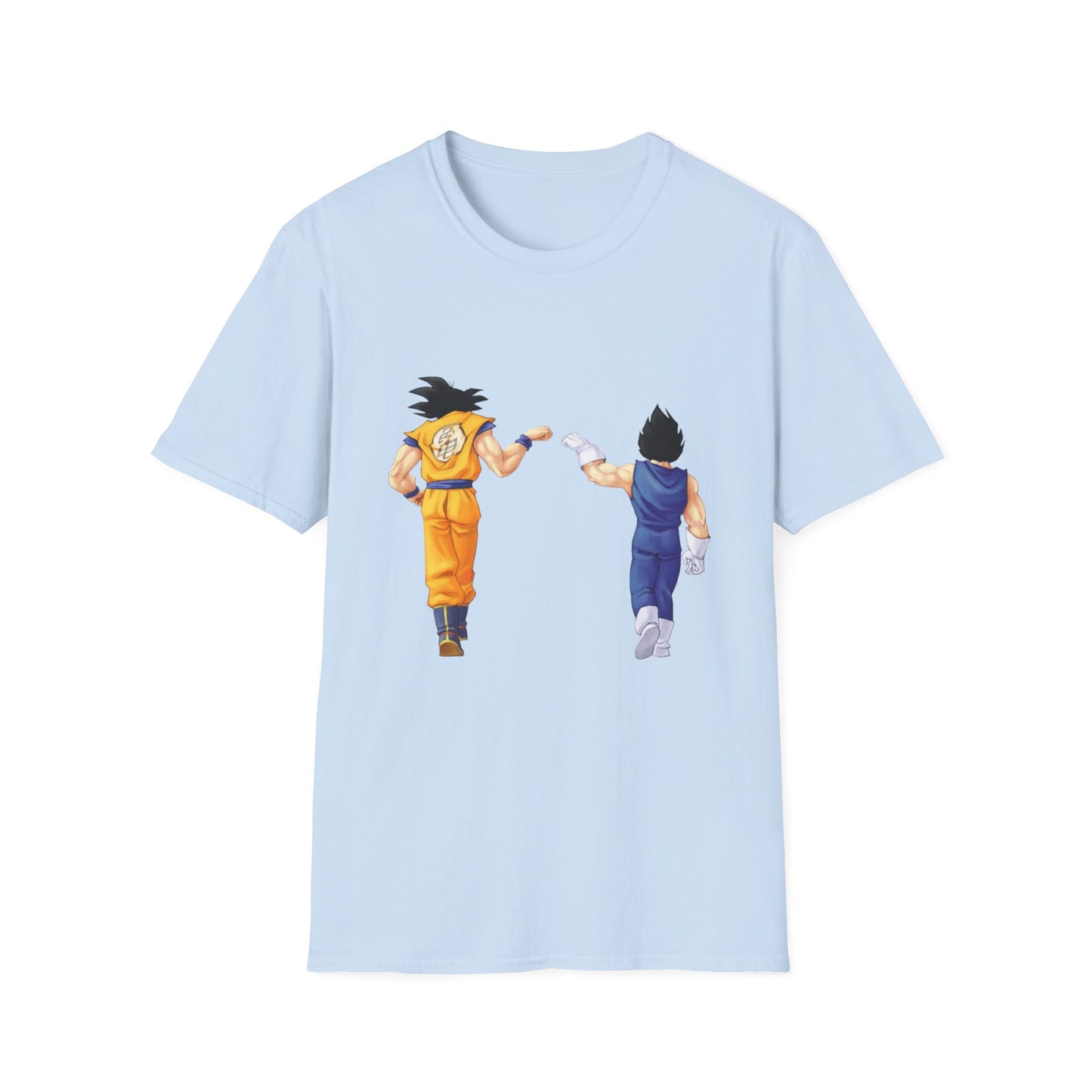 Unisex Softstyle T-Shirt: Legendary Saiyan Duo - Blissful Haven Outlet