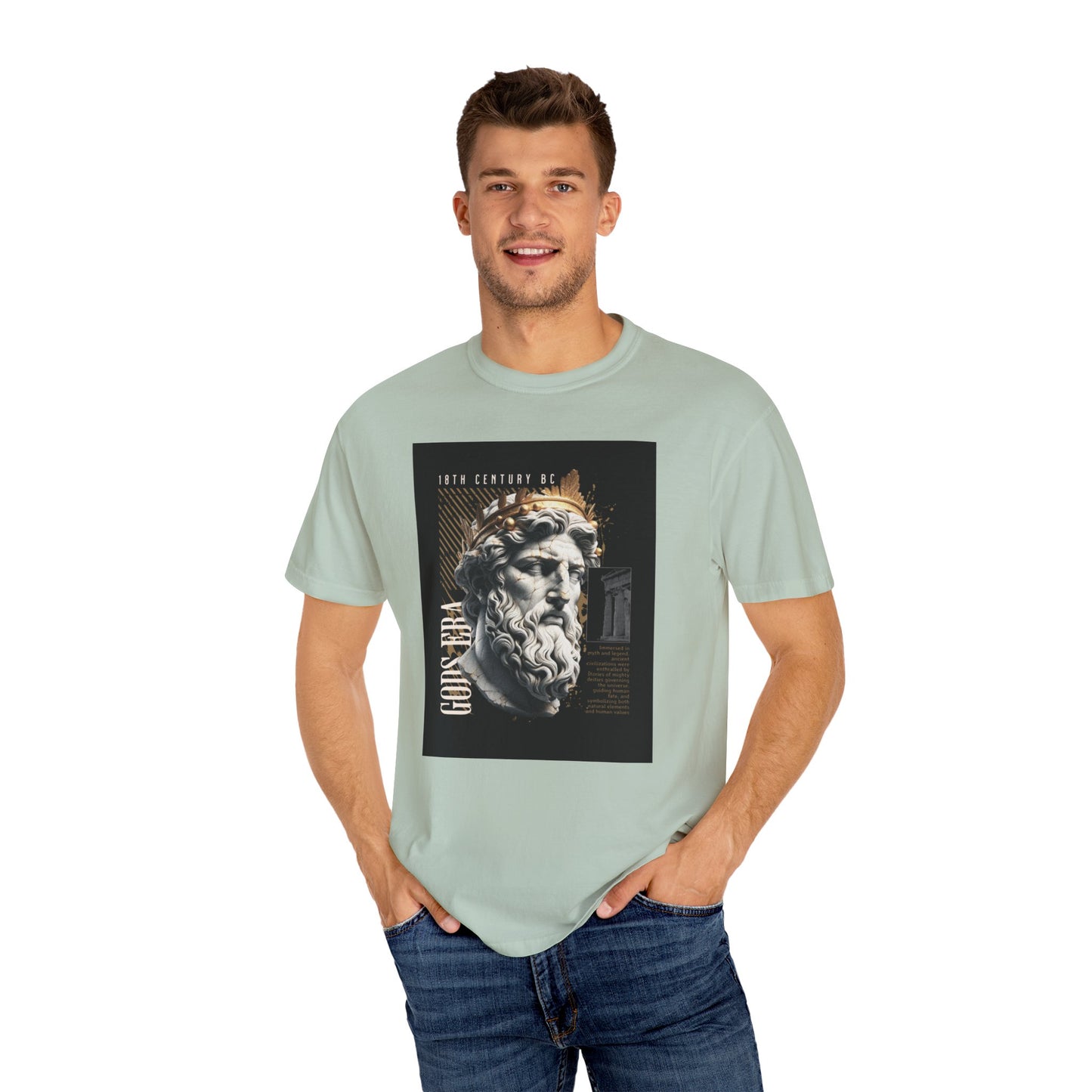 18th Century Inspired Unisex Garment-Dyed T-shirt