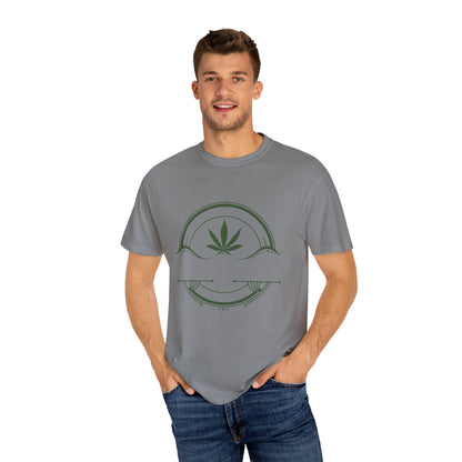 Leafy Vibes Garment-Dyed Tee - Blissful Haven Outlet