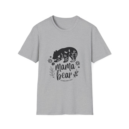 Mama Bear Design Soft-Style T-Shirt - Blissful Haven Outlet