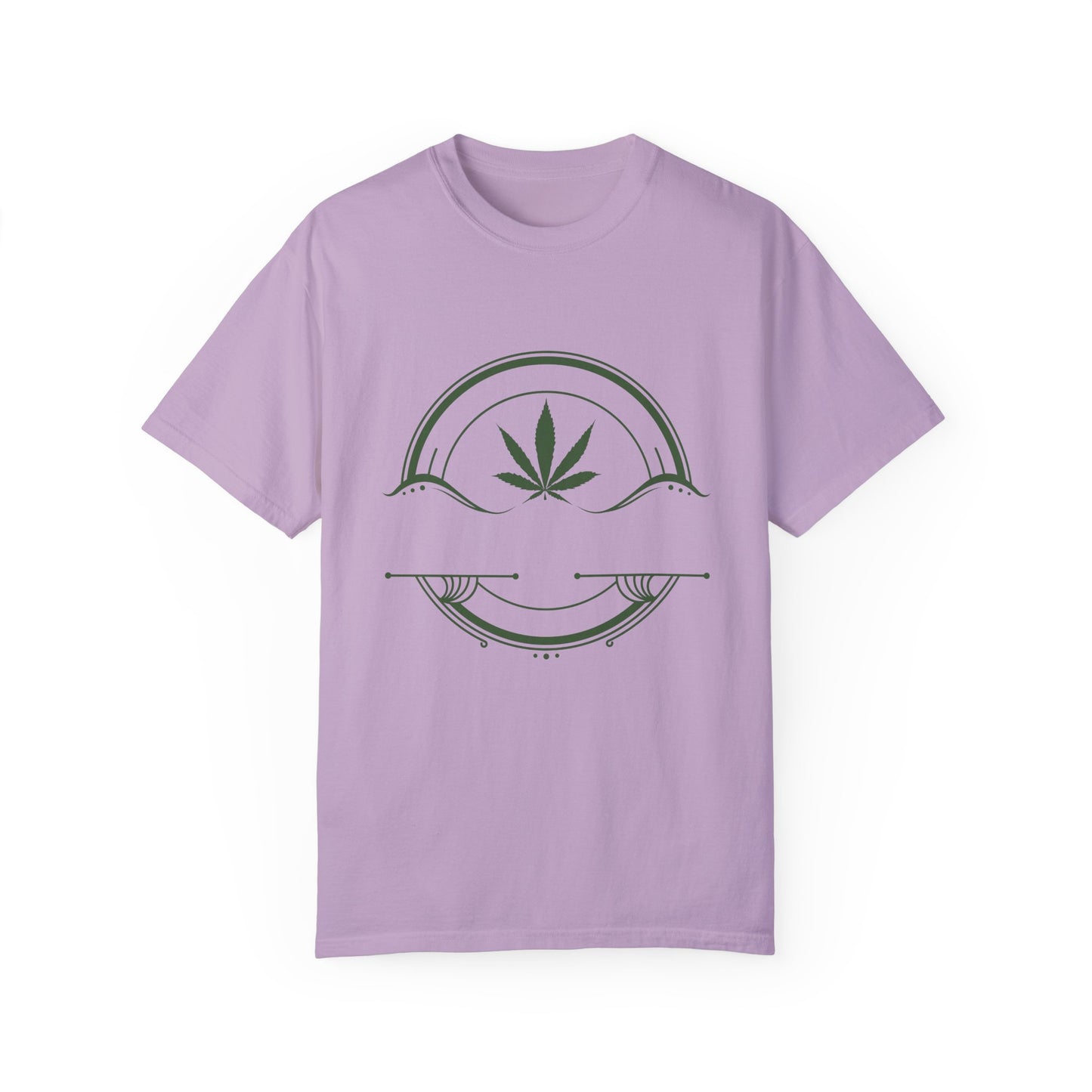 Leafy Vibes Garment-Dyed Tee - Blissful Haven Outlet