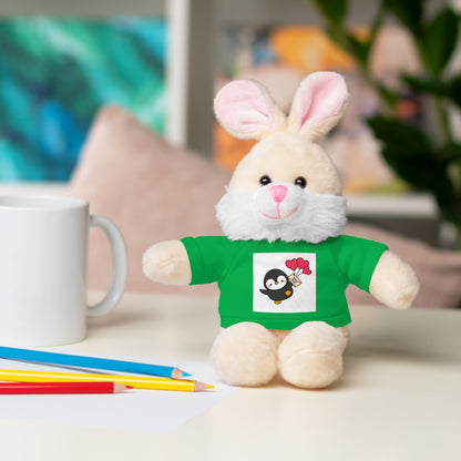 Stuffed Animals with Custom Tee for Any Occasion