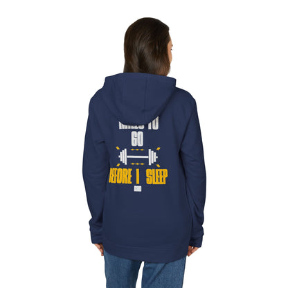 Miles to Go Adidas Unisex Fleece Hoodie