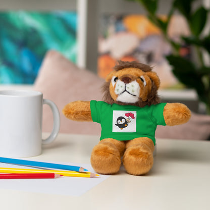 Stuffed Animals with Custom Tee for Any Occasion