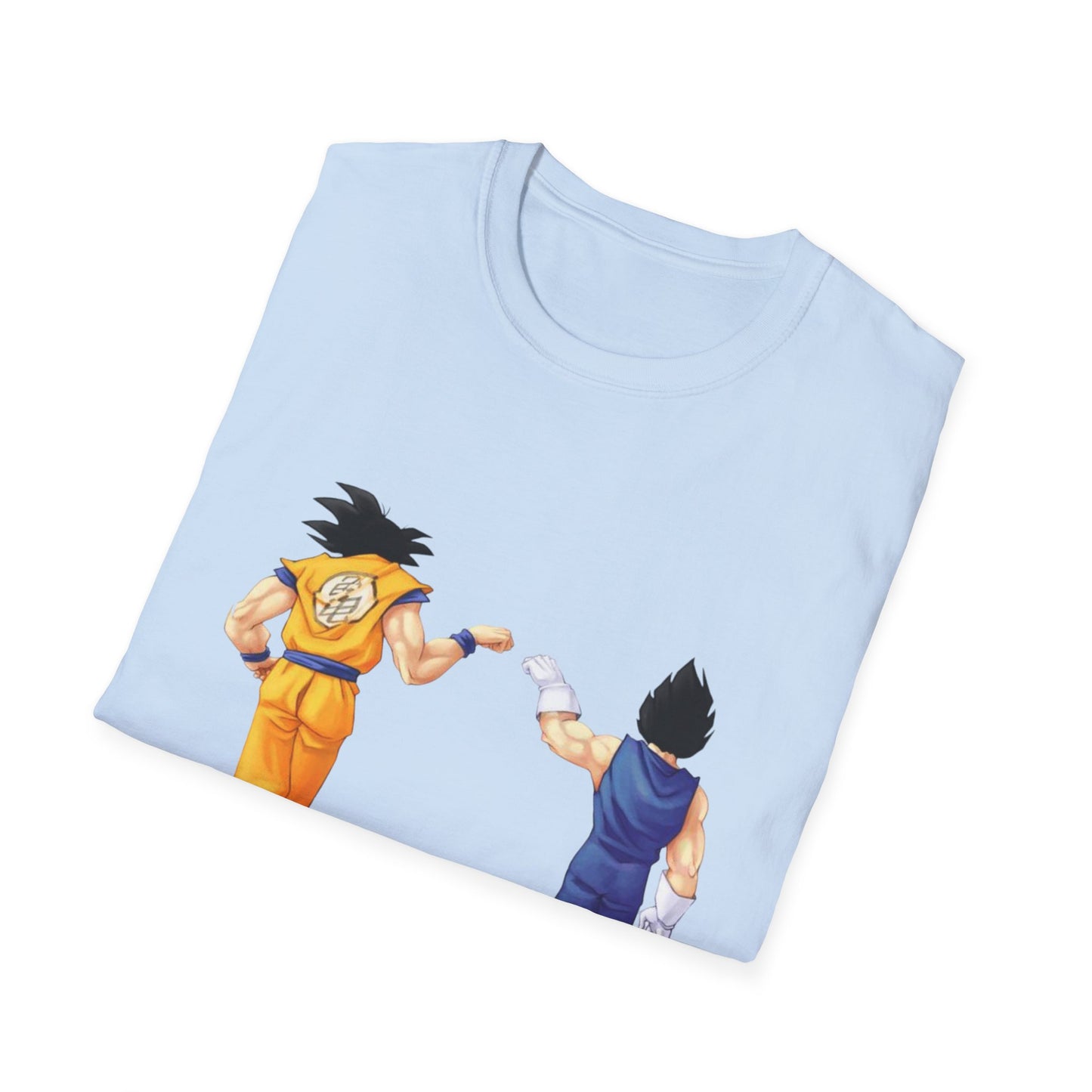 Unisex Softstyle T-Shirt: Legendary Saiyan Duo - Blissful Haven Outlet