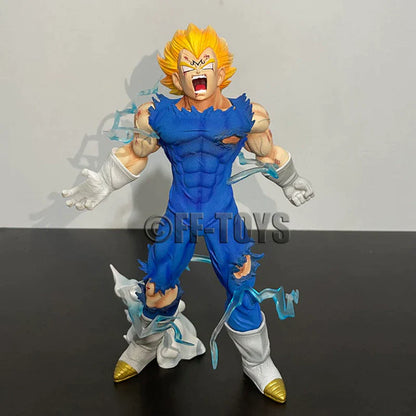 Anime Dragon Ball Z GK Vegeta Figure Self-Destruct Majin Vegeta Figurine 27CM PVC Action Figures Collection Model Toys Gifts