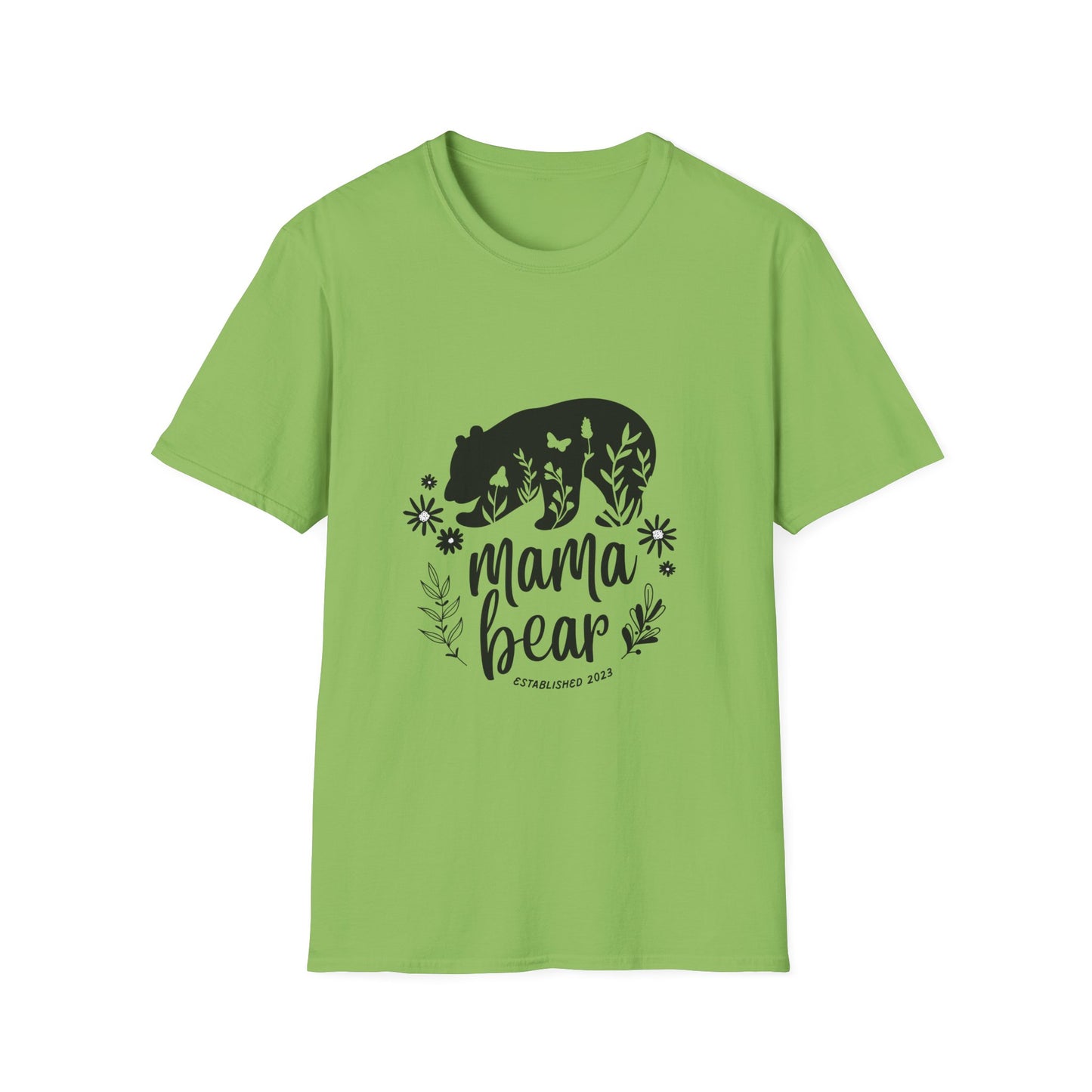 Mama Bear Design Soft-Style T-Shirt - Blissful Haven Outlet