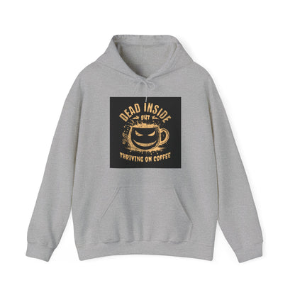 Boo & Brew: Halloween Coffee Lover's Unisex Hoodie - Blissful Haven Outlet