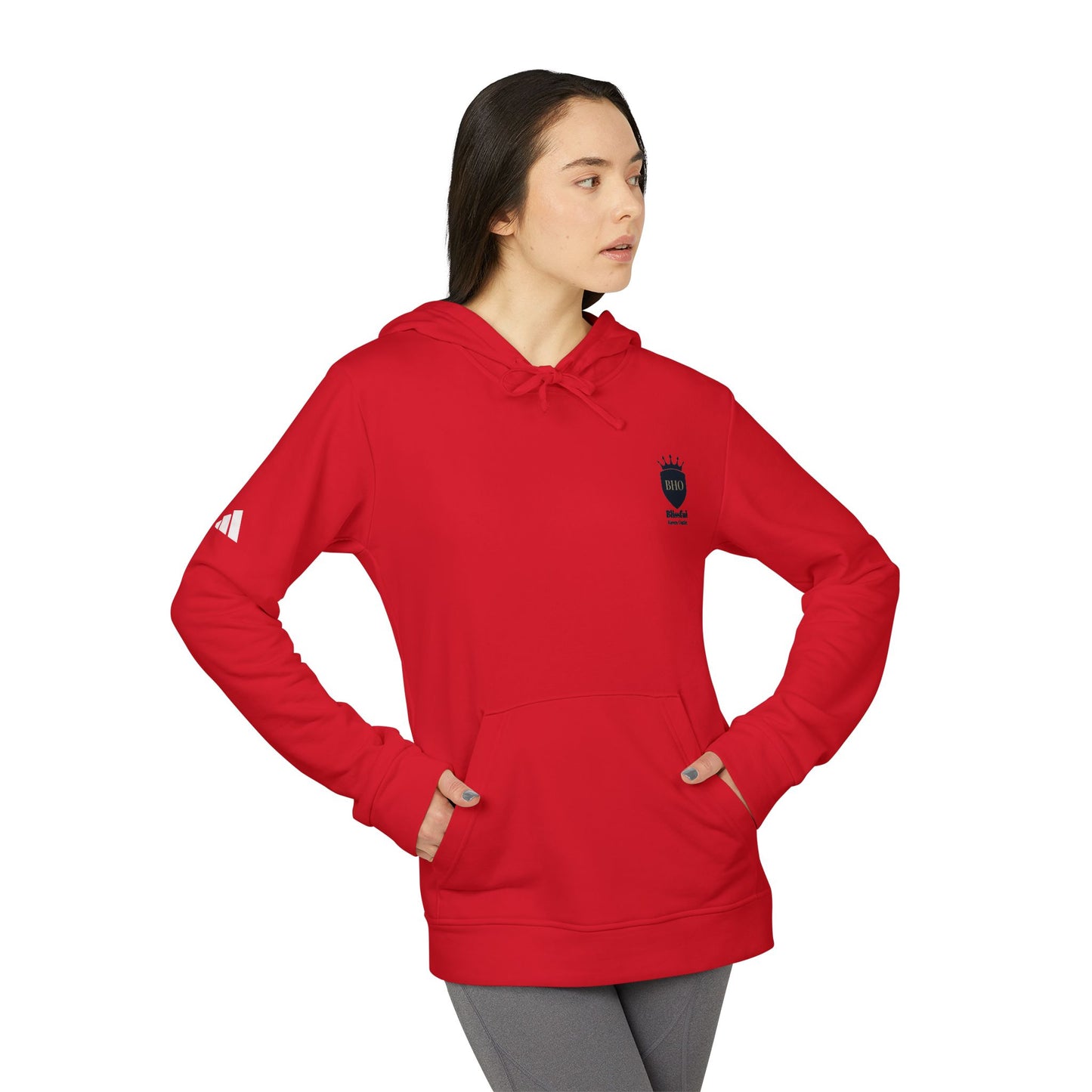 Miles to Go Adidas Unisex Fleece Hoodie