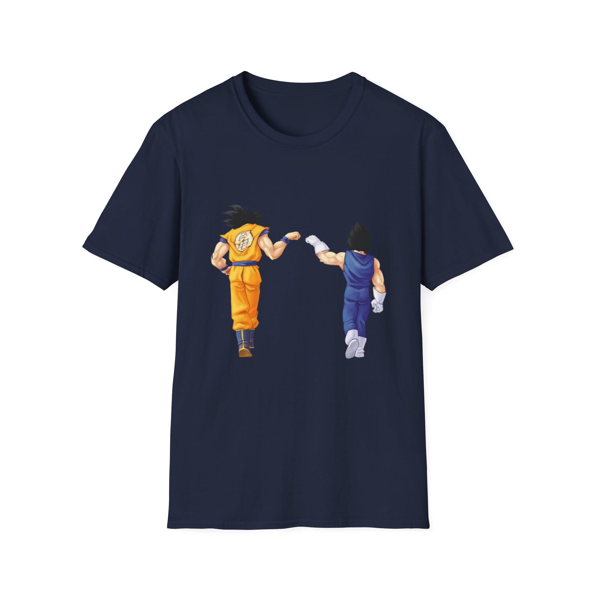 Unisex Softstyle T-Shirt: Legendary Saiyan Duo - Blissful Haven Outlet