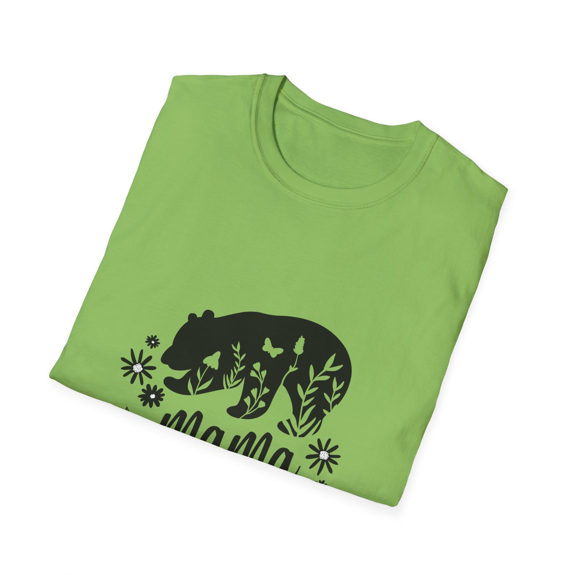 Mama Bear Design Soft-Style T-Shirt - Blissful Haven Outlet