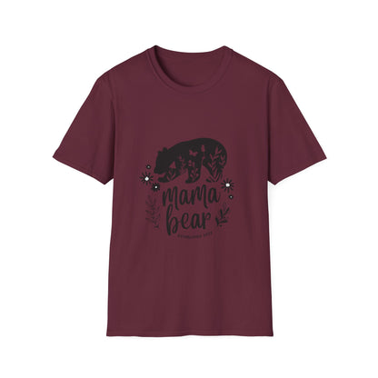 Mama Bear Design Soft-Style T-Shirt - Blissful Haven Outlet