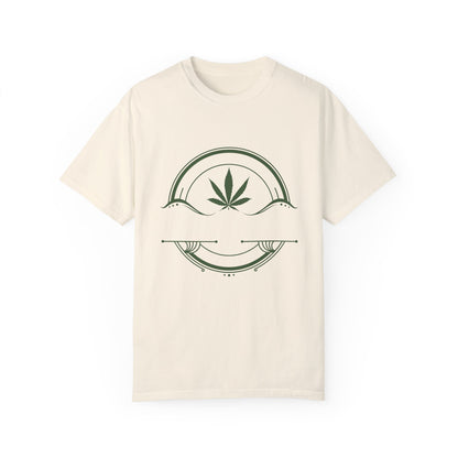 Leafy Vibes Garment-Dyed Tee - Blissful Haven Outlet