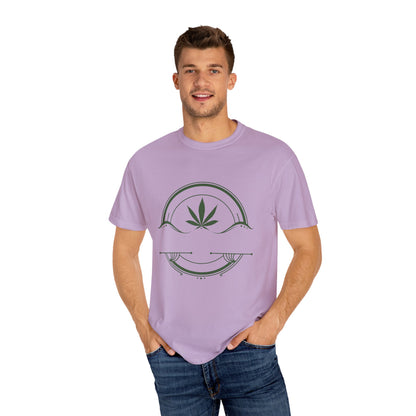 Leafy Vibes Garment-Dyed Tee - Blissful Haven Outlet