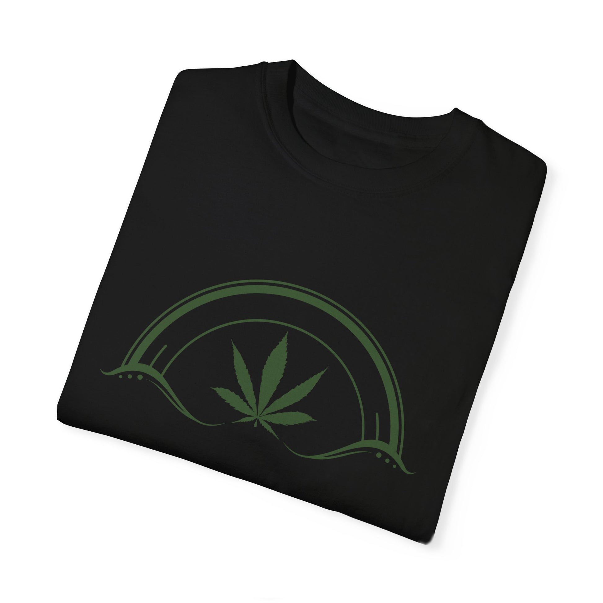 Leafy Vibes Garment-Dyed Tee - Blissful Haven Outlet