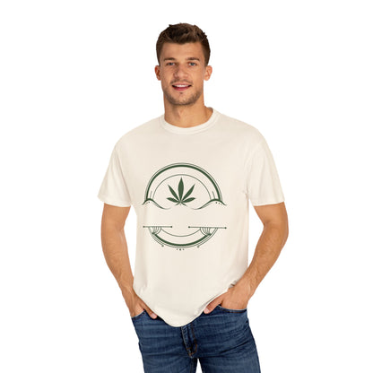 Leafy Vibes Garment-Dyed Tee - Blissful Haven Outlet