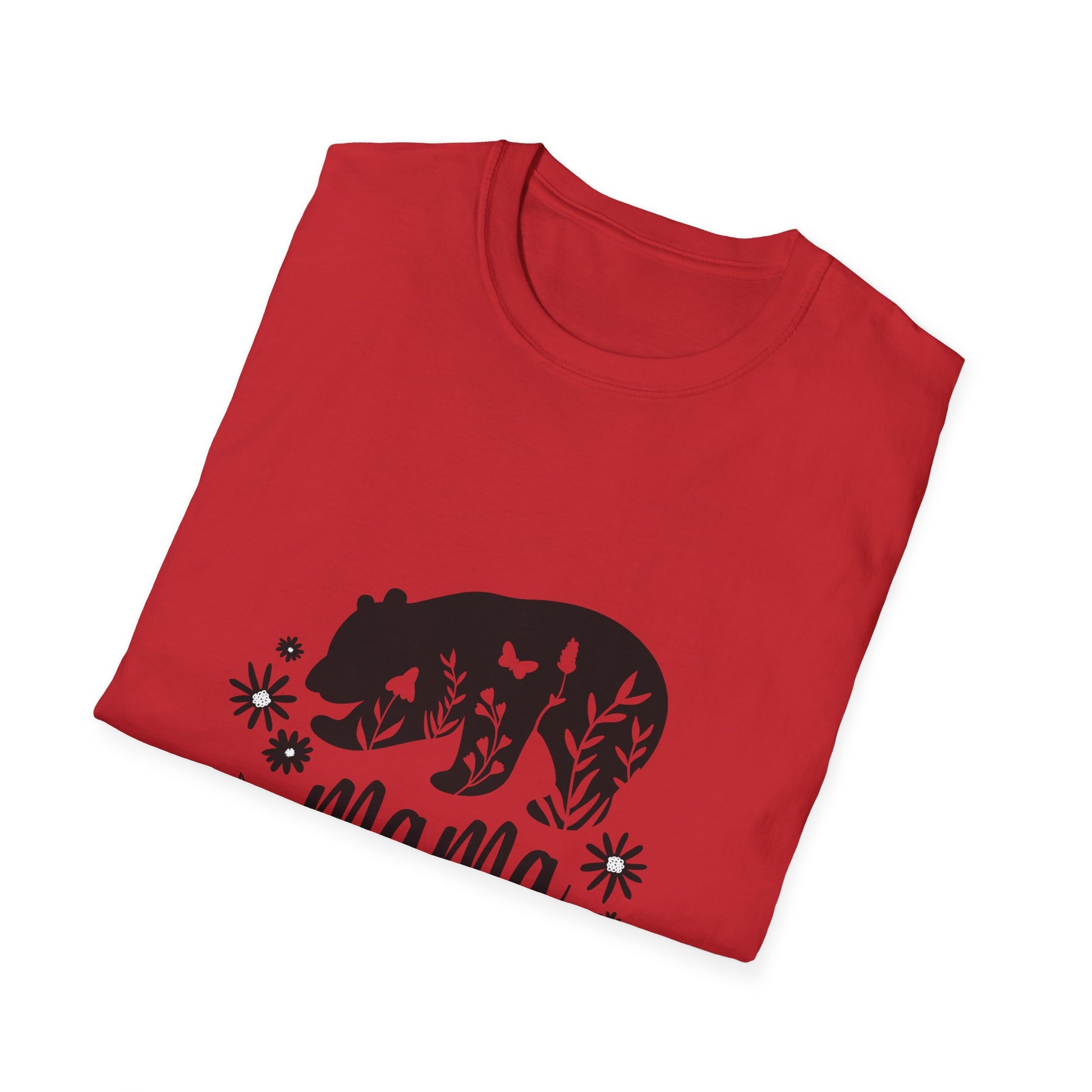 Mama Bear Design Soft-Style T-Shirt - Blissful Haven Outlet