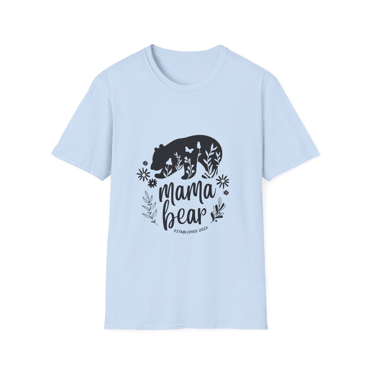 Mama Bear Design Soft-Style T-Shirt - Blissful Haven Outlet