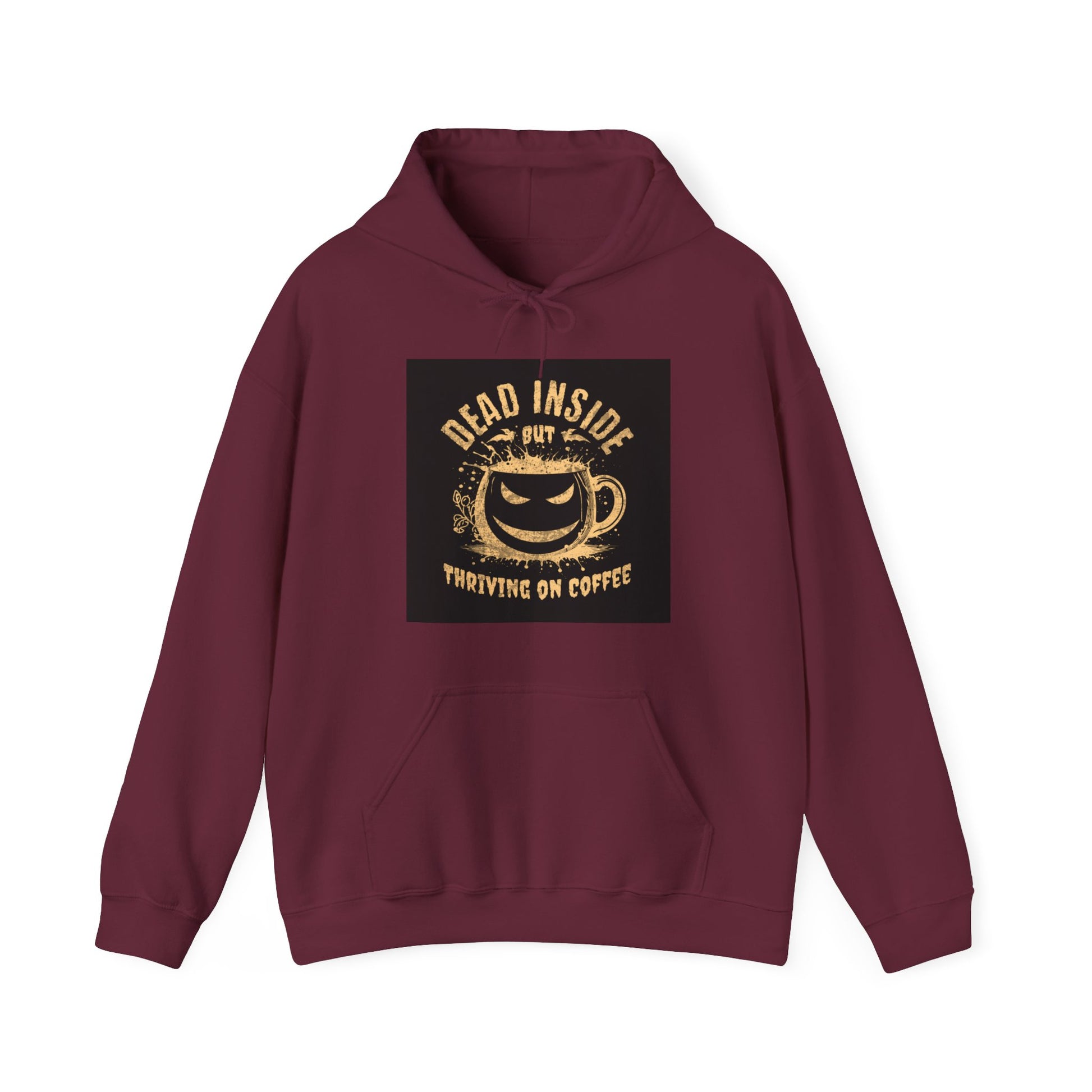 Boo & Brew: Halloween Coffee Lover's Unisex Hoodie - Blissful Haven Outlet