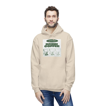 Fang-tastic Coffee Hoodie - Blissful Haven Outlet