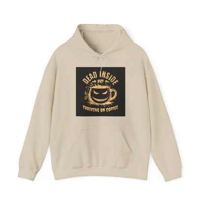 Boo & Brew: Halloween Coffee Lover's Unisex Hoodie - Blissful Haven Outlet