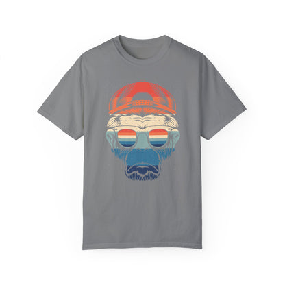 Monkey Retro Dye Unisex Shirt - Blissful Haven Outlet