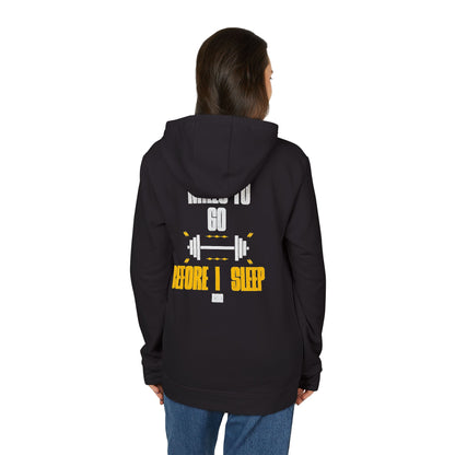 Miles to Go Adidas Unisex Fleece Hoodie