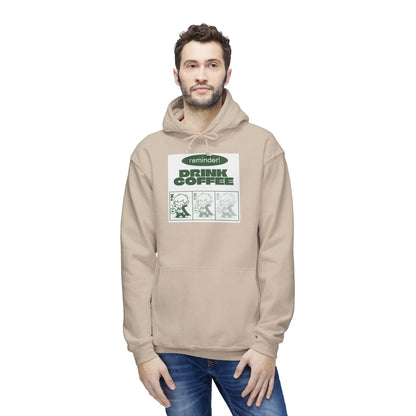 Fang-tastic Coffee Hoodie - Blissful Haven Outlet