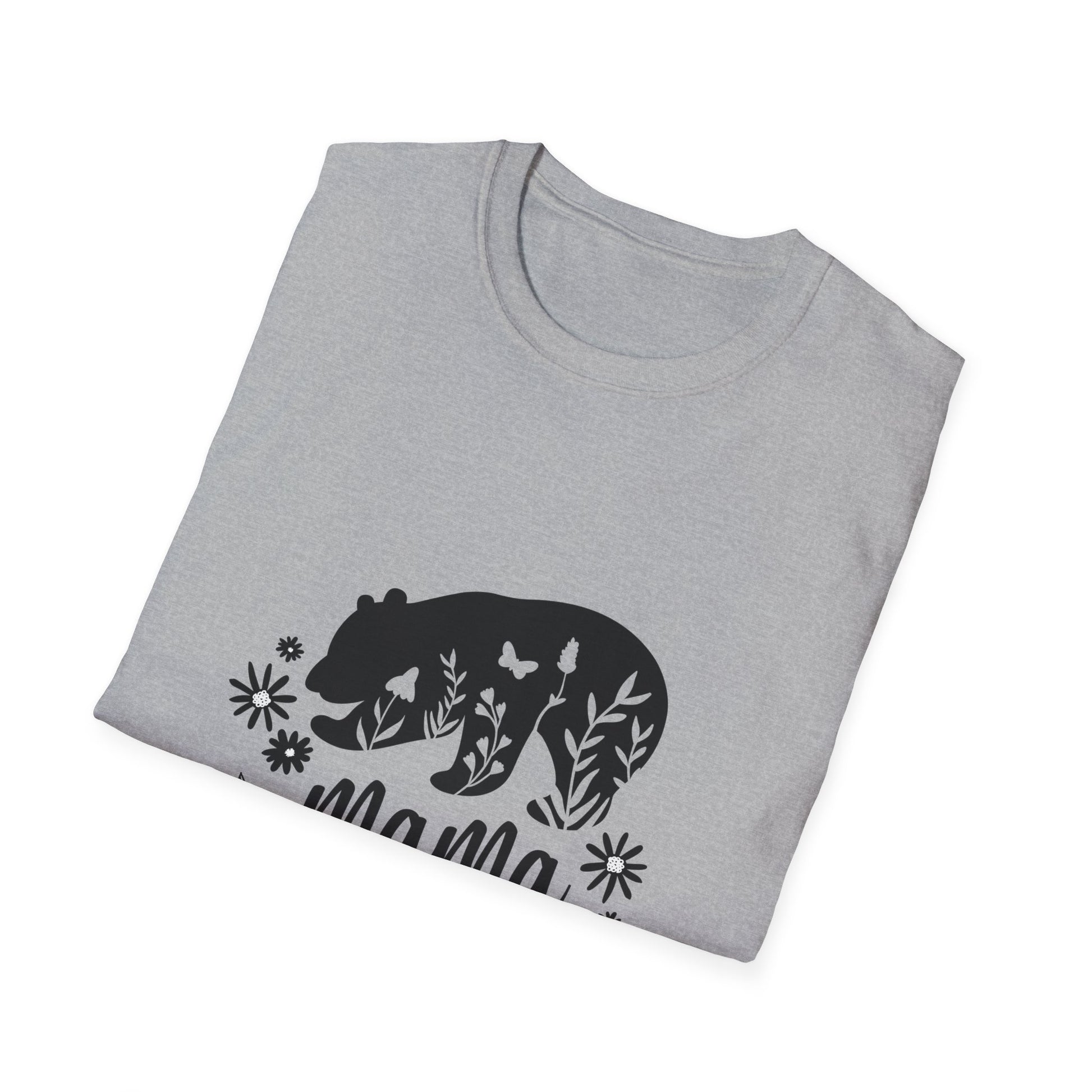 Mama Bear Design Soft-Style T-Shirt - Blissful Haven Outlet