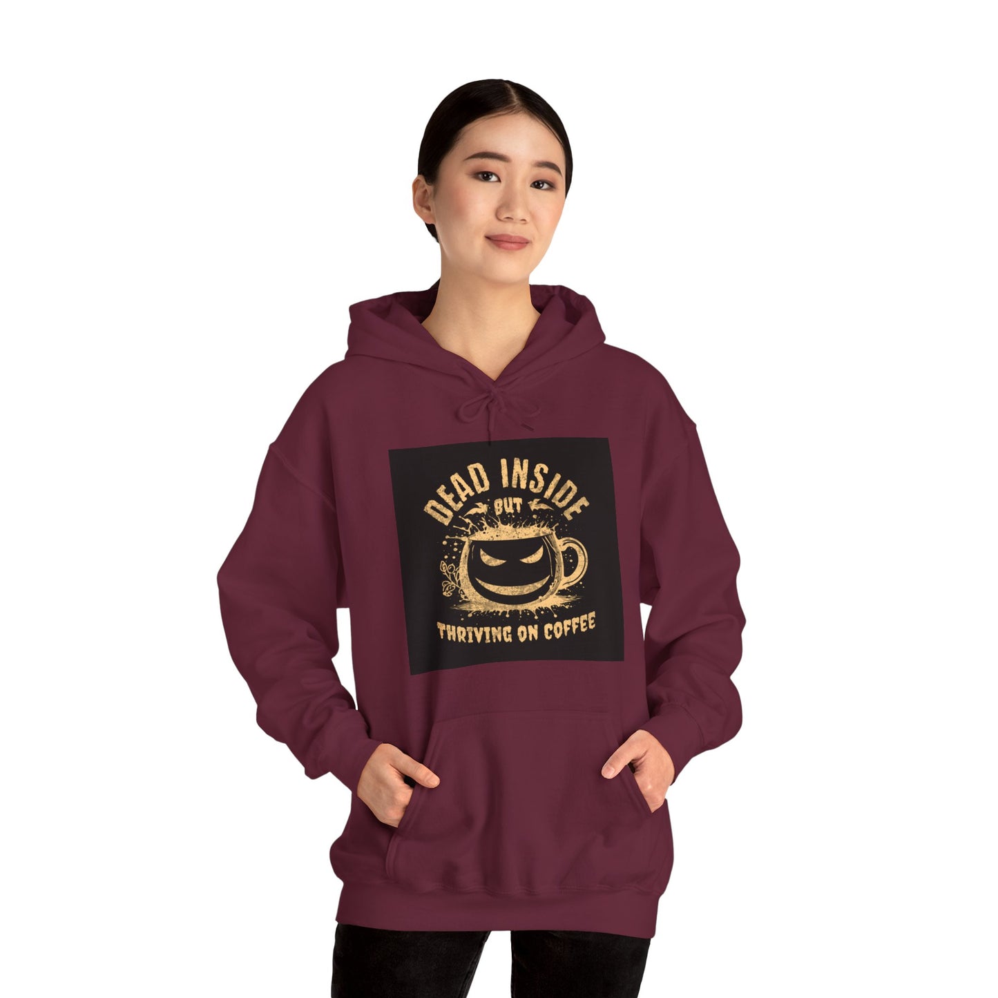 Boo & Brew: Halloween Coffee Lover's Unisex Hoodie - Blissful Haven Outlet