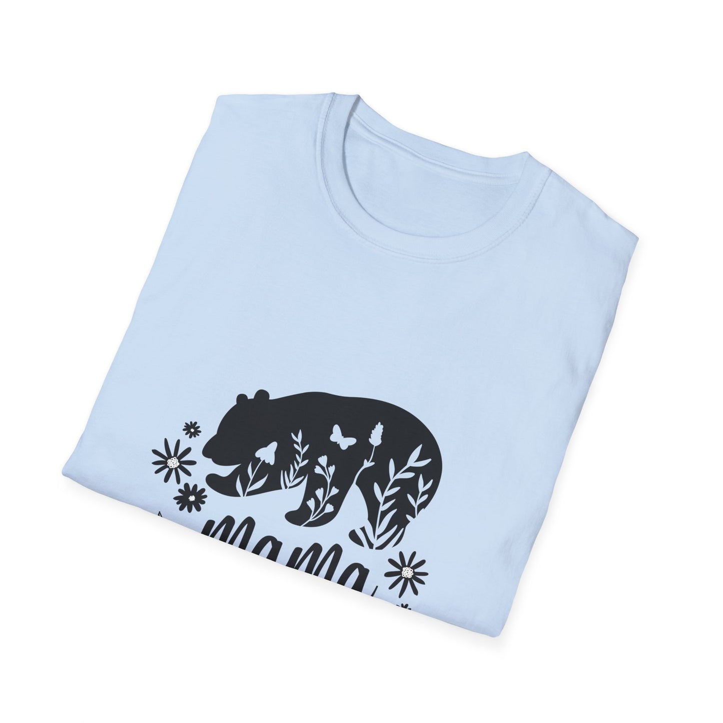 Mama Bear Design Soft-Style T-Shirt - Blissful Haven Outlet