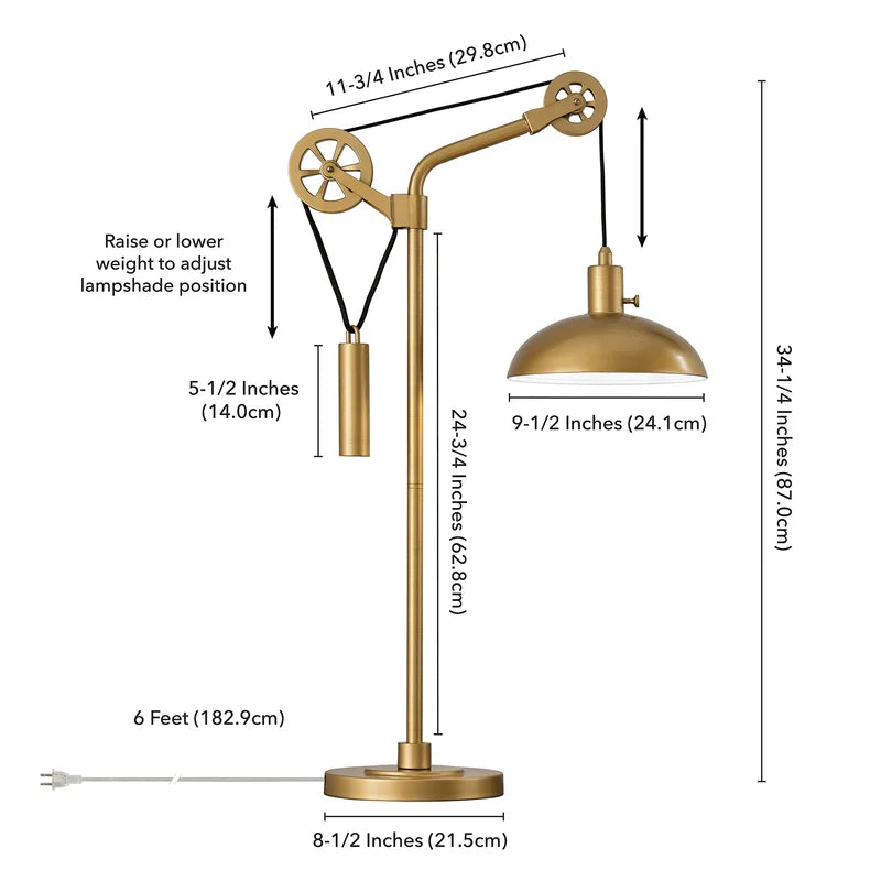 Meixell Metal Desk Lamp