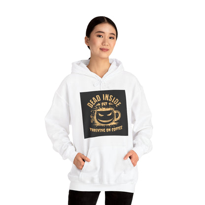 Boo & Brew: Halloween Coffee Lover's Unisex Hoodie - Blissful Haven Outlet