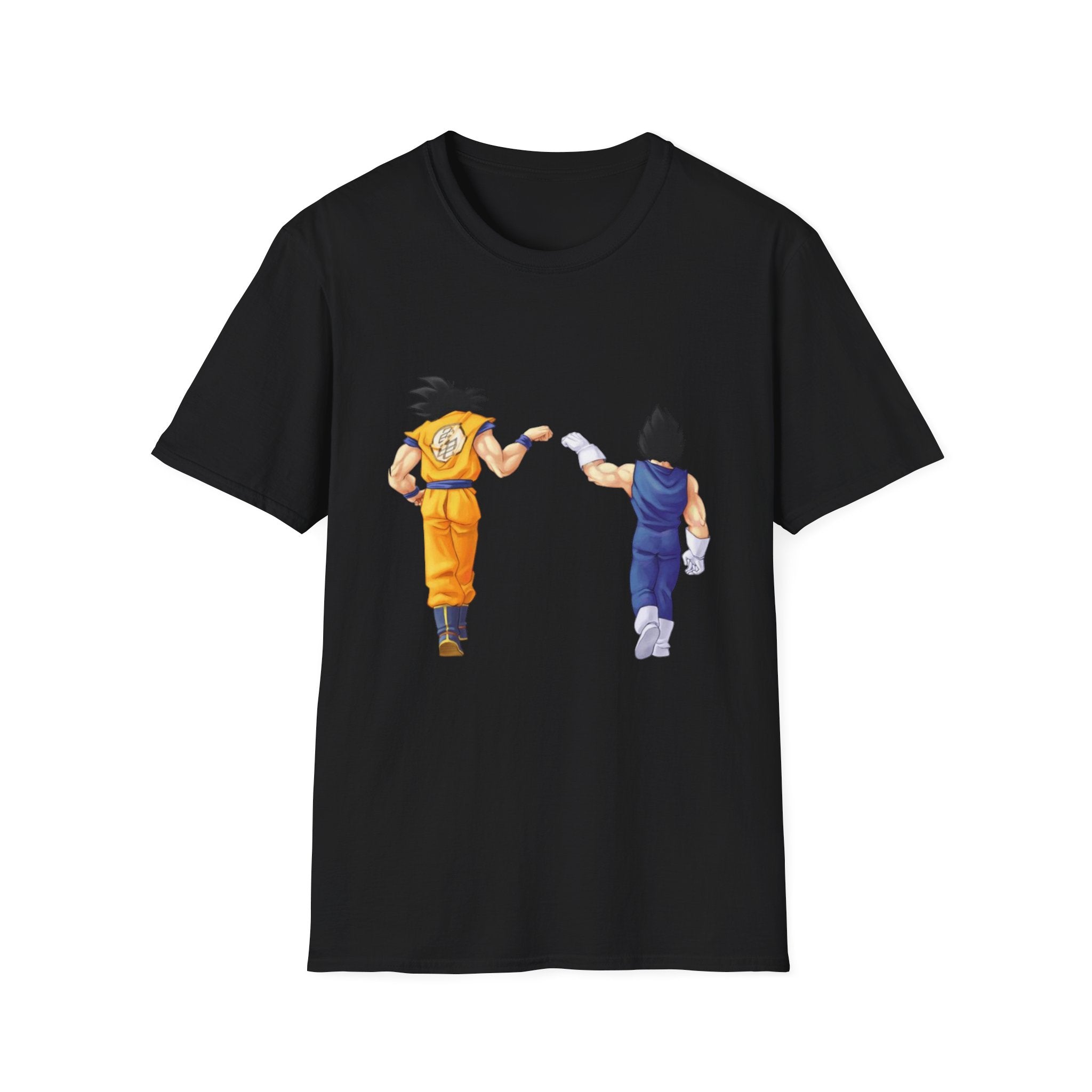 Unisex Softstyle T-Shirt: Legendary Saiyan Duo - Blissful Haven Outlet