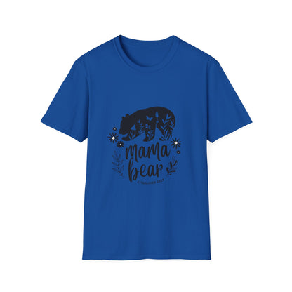 Mama Bear Design Soft-Style T-Shirt - Blissful Haven Outlet