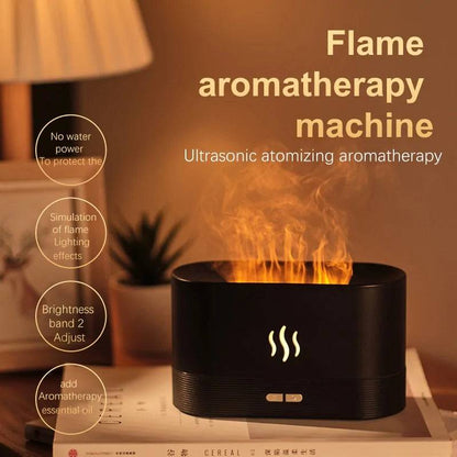 Flame Fire Humidifier Aromatherapy Diffuser