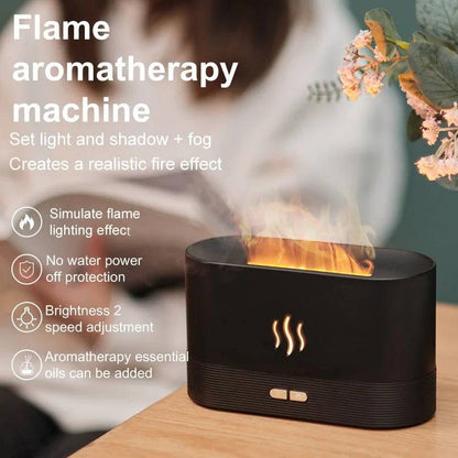 Flame Fire Humidifier Aromatherapy Diffuser