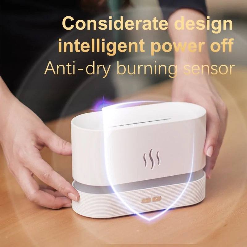 Flame Fire Humidifier Aromatherapy Diffuser