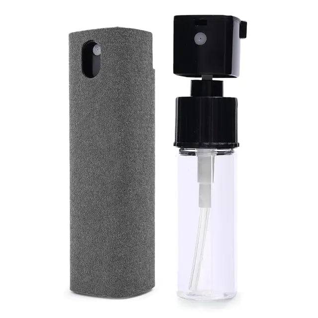 2in1 Microfiber Screen Cleaner Spray Bottle Set