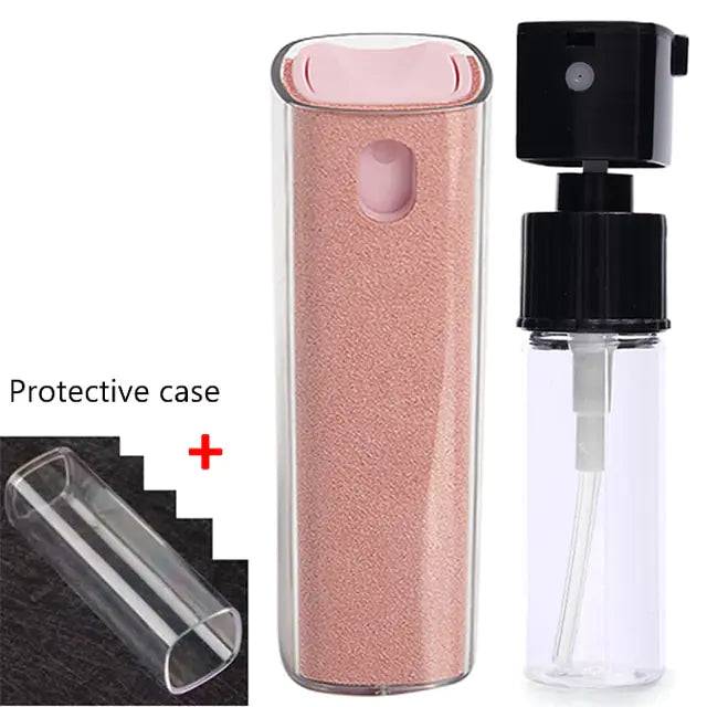 2in1 Microfiber Screen Cleaner Spray Bottle Set