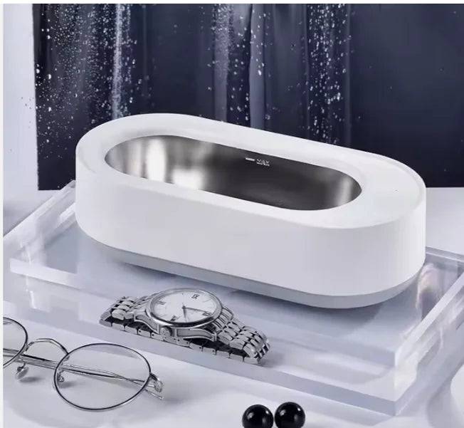 Clean Ultrasonic Cleaner Portable 45000Hz High-Frequency Vibration Cleaning Machine Jewelry Glasses Watch Cleaning - Blissful Haven Outlet