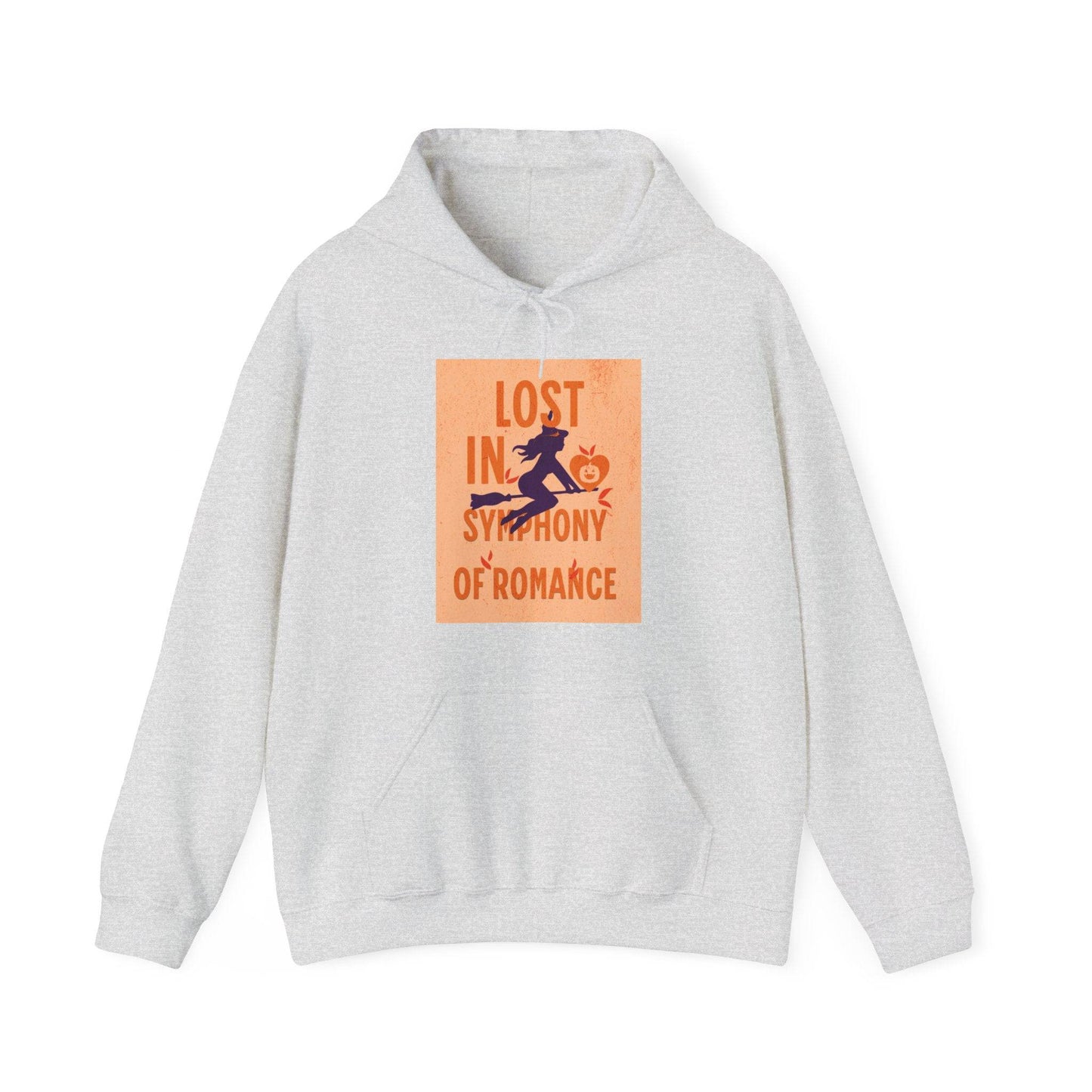 Lost in the Symphony of Romance Heavy Hooded Sweatshirt