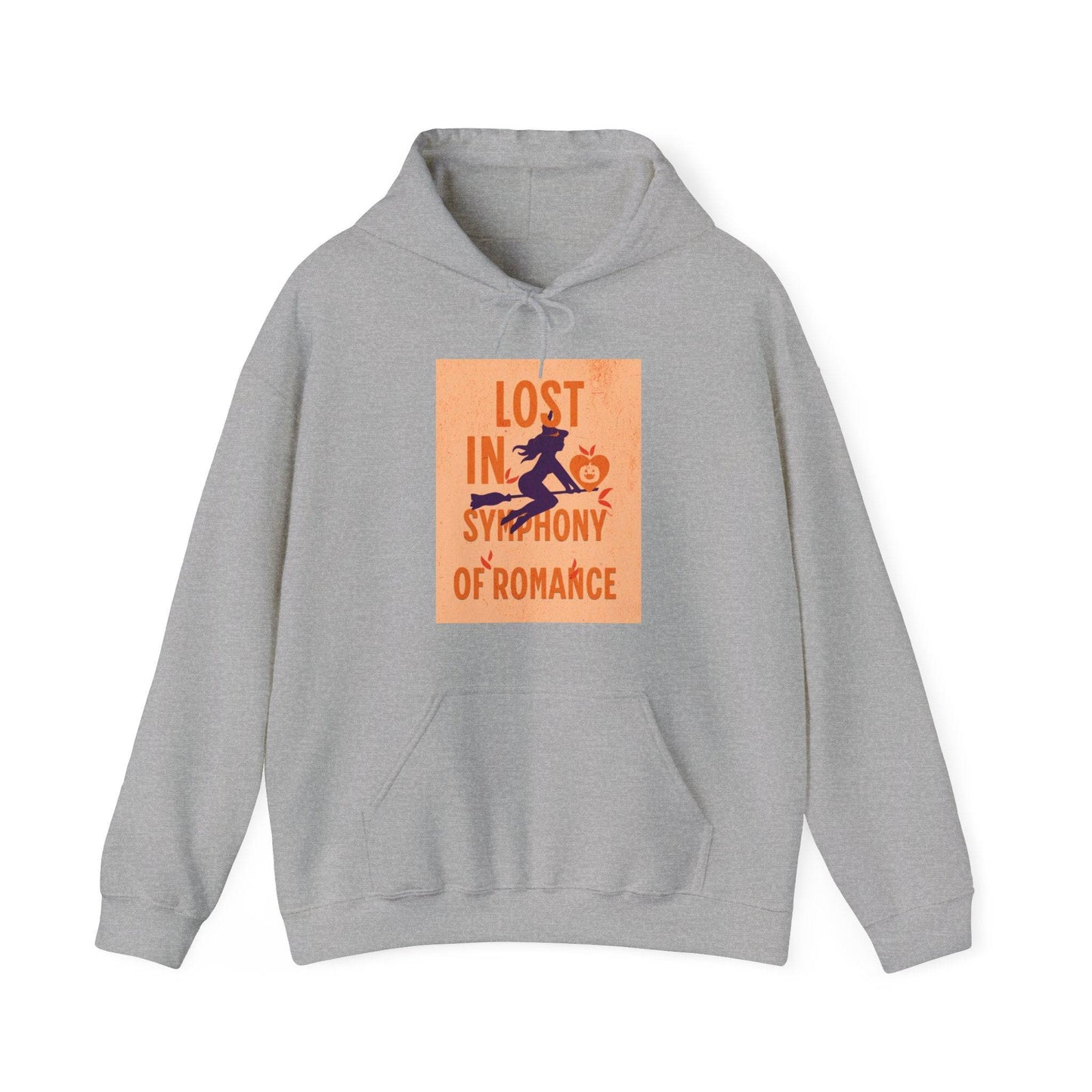 Lost in the Symphony of Romance Heavy Hooded Sweatshirt